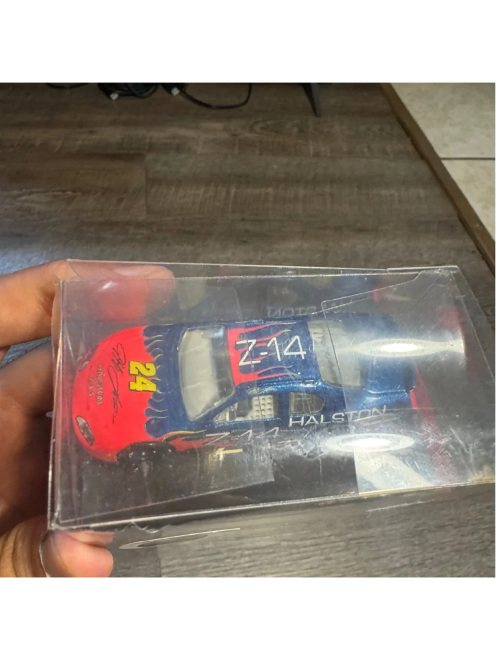 New Jeff Gordon for Halston Z-14 Cologne & Die Cast Stock Car Special Edition